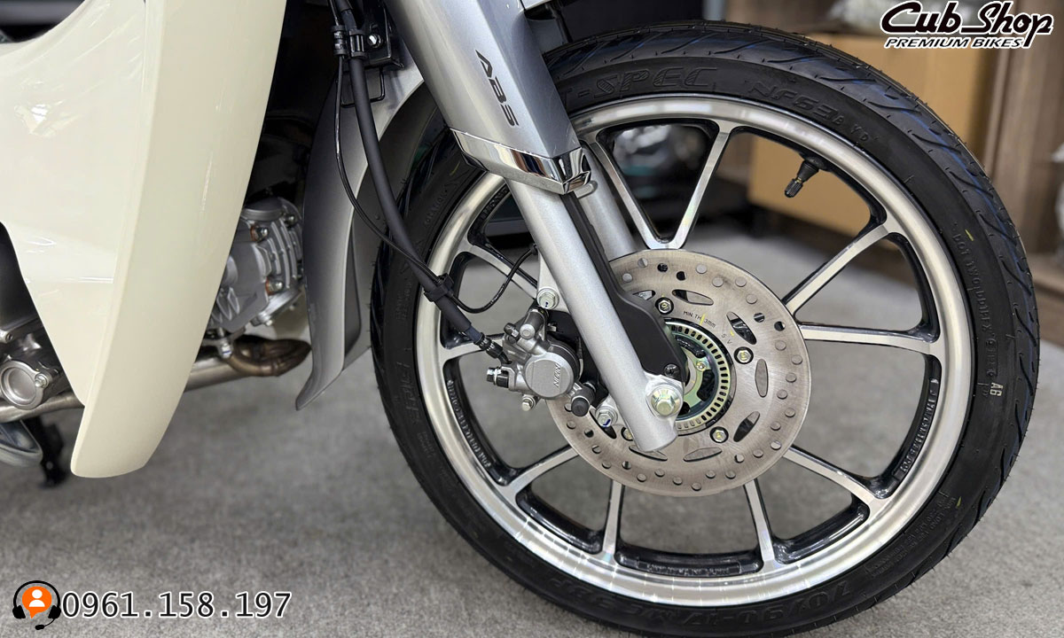 Honda Super Cub 125 2026 ABS Màu Xám Bạc